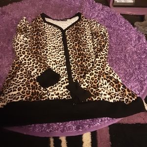 Leopard cardigan